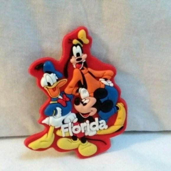 Disney Refrigerator MAGNETS Mickey Goofy Tigger Florida Lot Souvenir Bundle 3-D - Picture 6 of 12